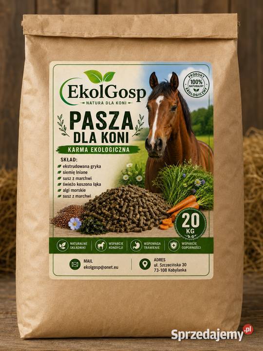 Pasza karma koni 20 Szczecin