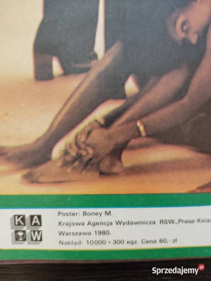 Sprzedam Plakat Poster wydany w 1980 roku KAW 2 Dekoracje i ozdoby Lutomiersk