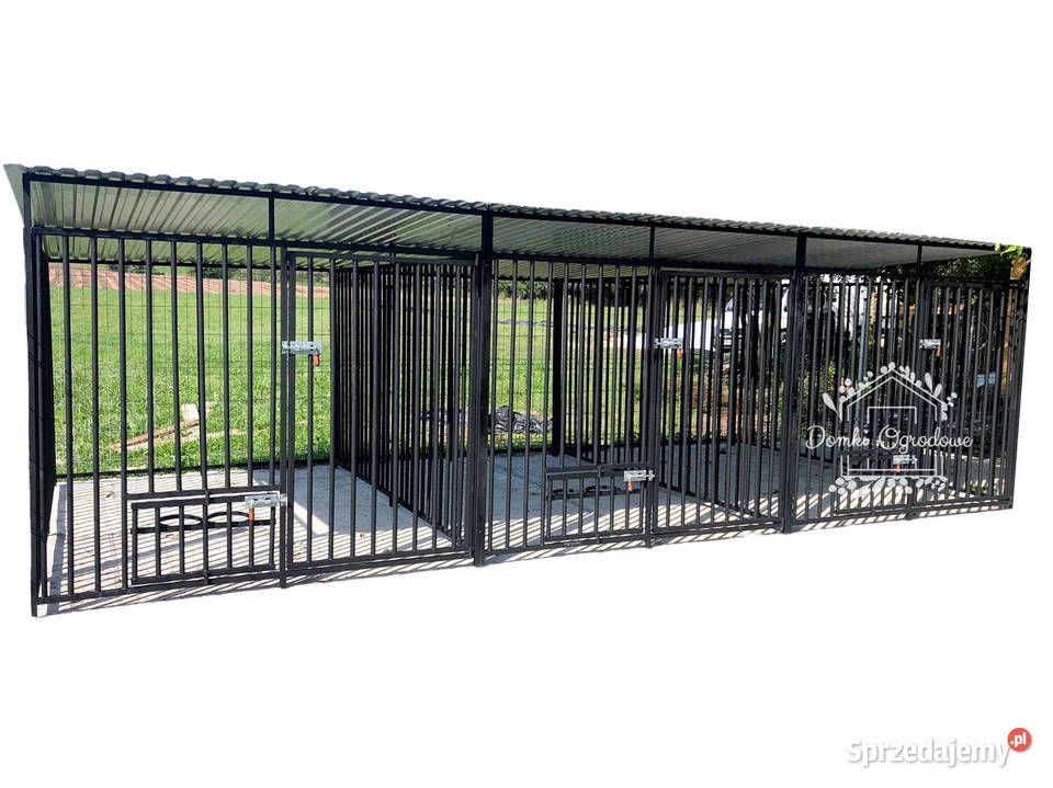 Kojec Psa 3w1 6x2m Klatka XXL 3 stanowiska ID572 wielkopolskie