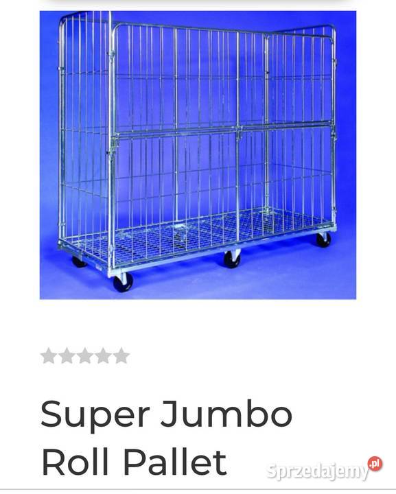 WÓZEK TOWAROWY SUPER JUMBO PALLETTOWER Dębica