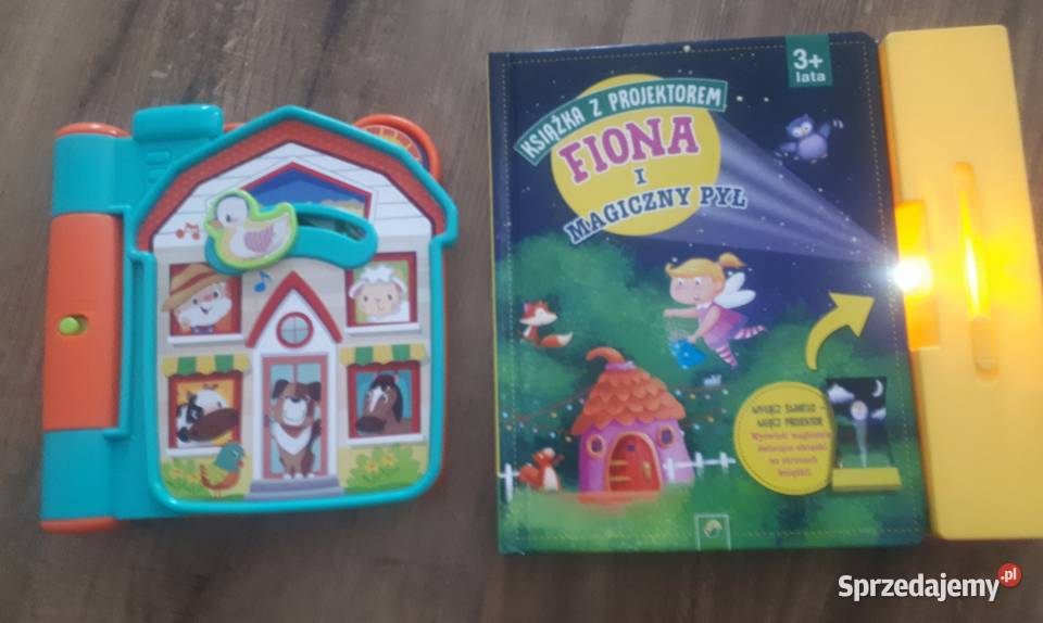 Zegar do nauki książka z projektorem mówiąca śląskie Gliwice