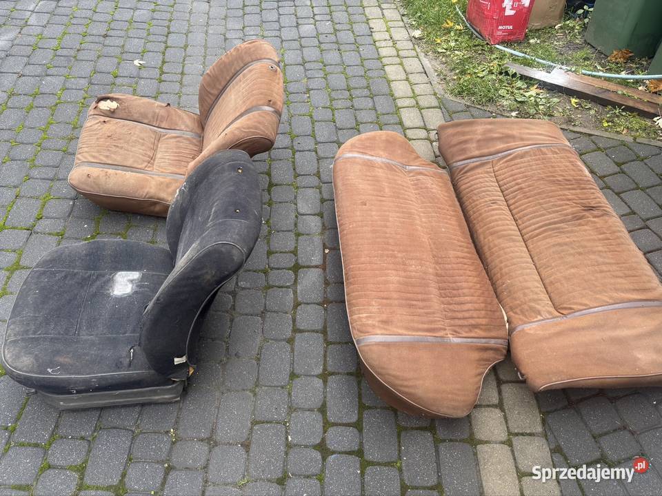 Fotele kanapy FSO polonez 125p komplet małopolskie Limanowa sprzedam