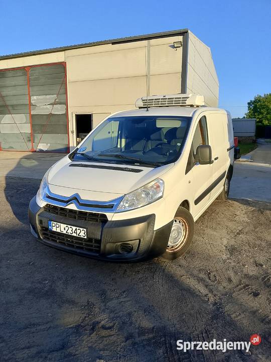 Chłodnia Citroen Jumpy Przebieg 72 nieuszkodzony Pleszew