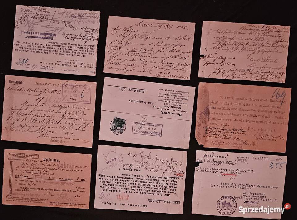 Karty Pocztowe 1900 roku śląskie