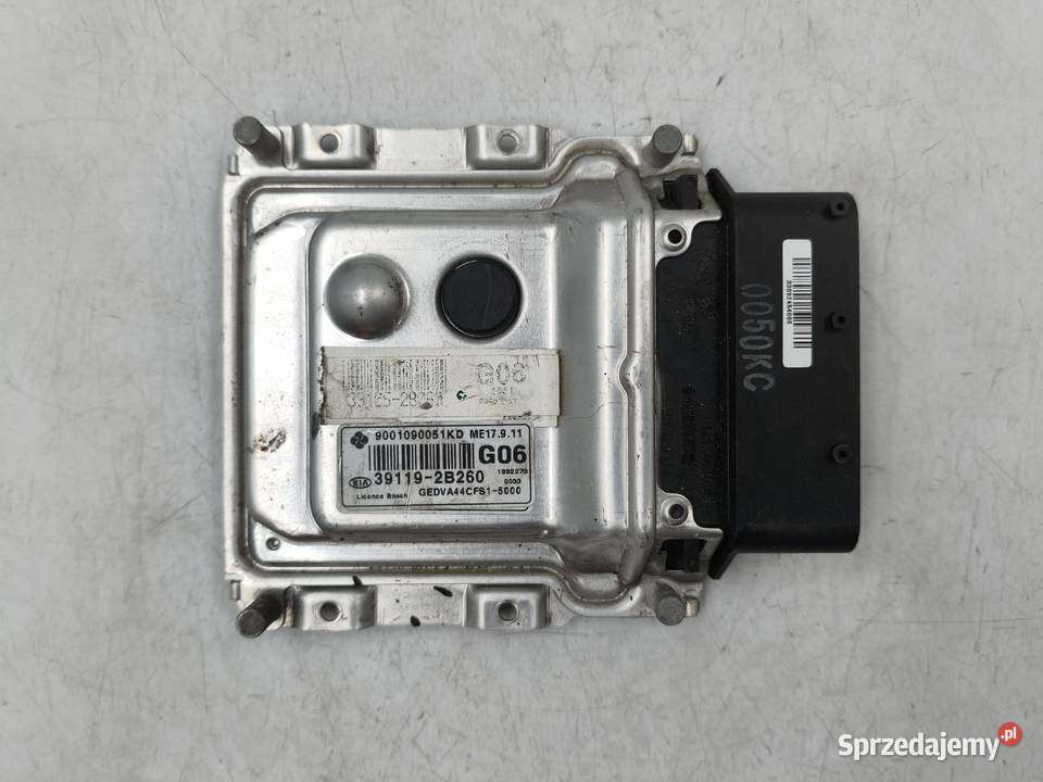 Sterownik Silnika Kia Ceed I 14 G4FA 391192B260 Wyszków sprzedam