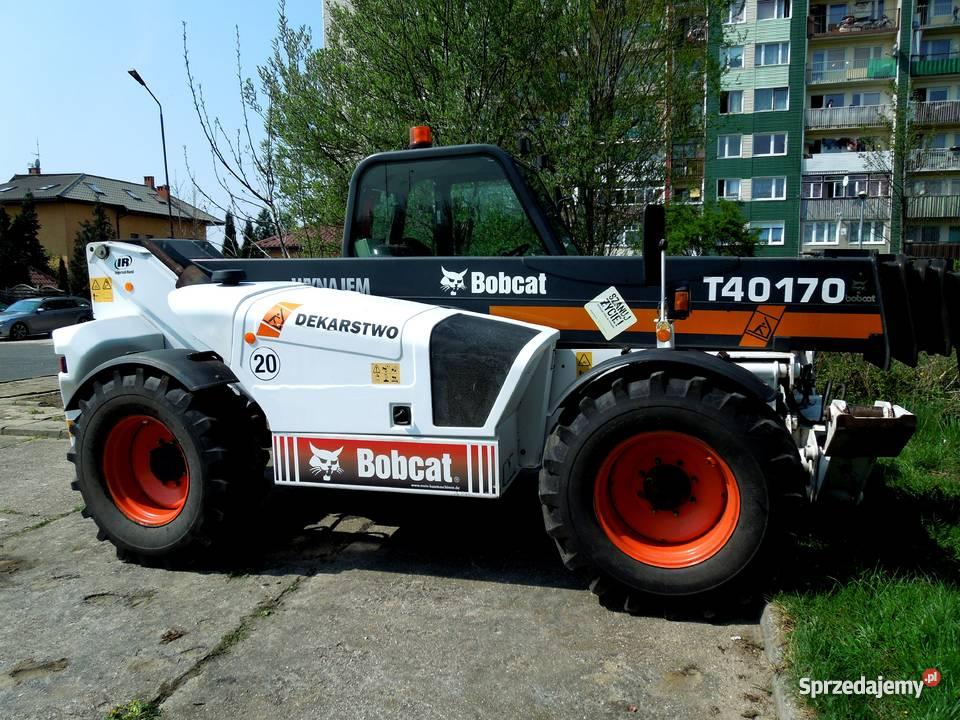 Bobcat T40170 ŁADOWARKA TELESKOPOWA 17m 4t 4x4 M dolnośląskie Lubin