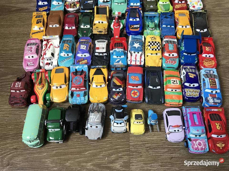 Disney pixar Cars Auta 64 sztuki Opole sprzedam