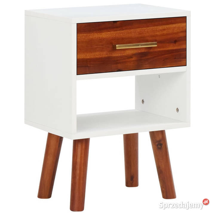 Szafki nocne 2 lite drewno akacjowe 40 x 30 x 57 Warszawa