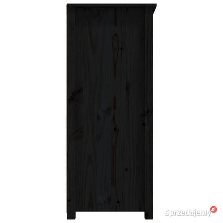 Szafka czarna 83x415x100 lite drewno sosnowe Warszawa sprzedam