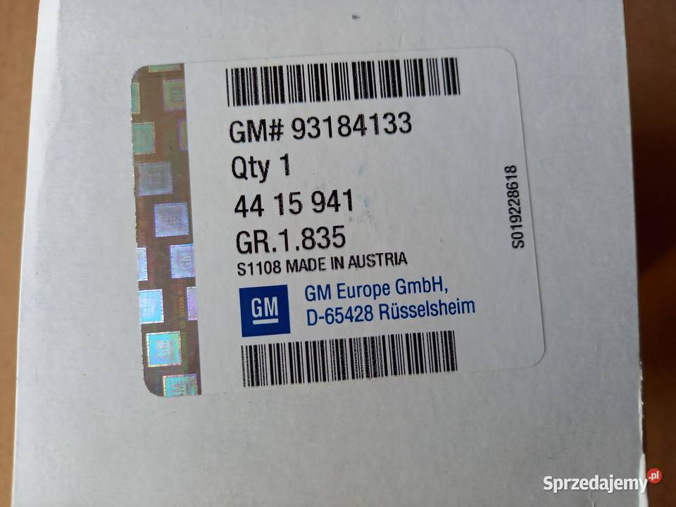 441594193184133 Filtr oleju Opel MovanoVivaro