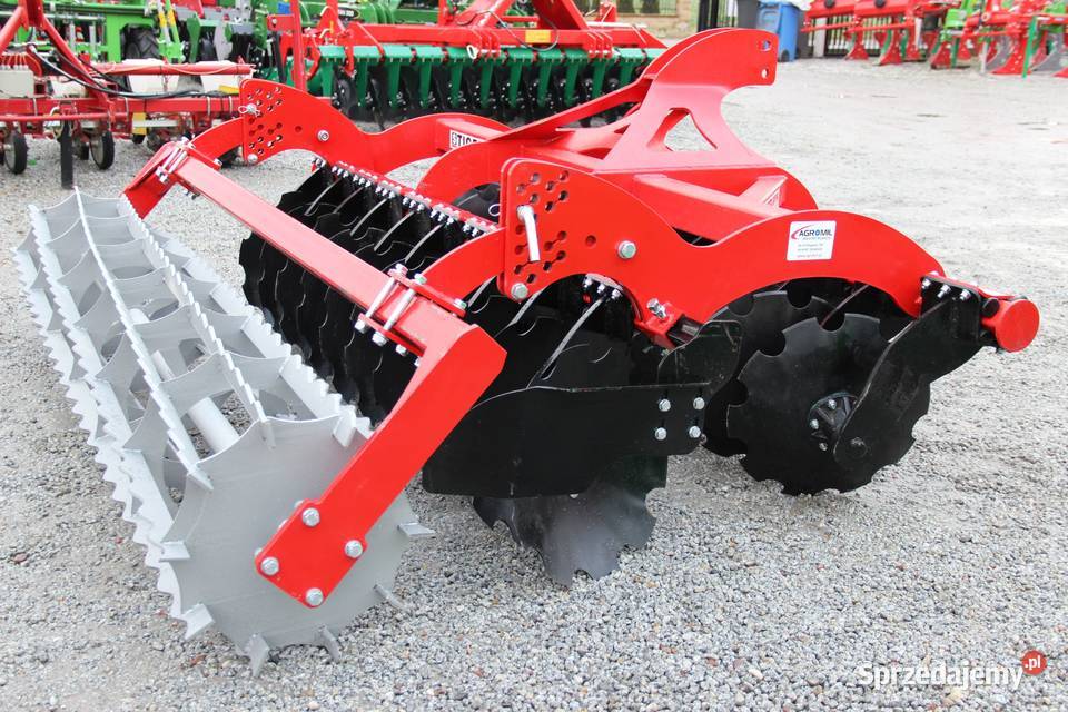 Brona talerzowa lekka Tiger II Junior talerzówka Rogóźno