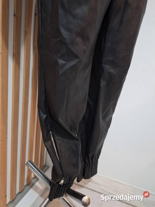 LXL Spodnie eko skorka