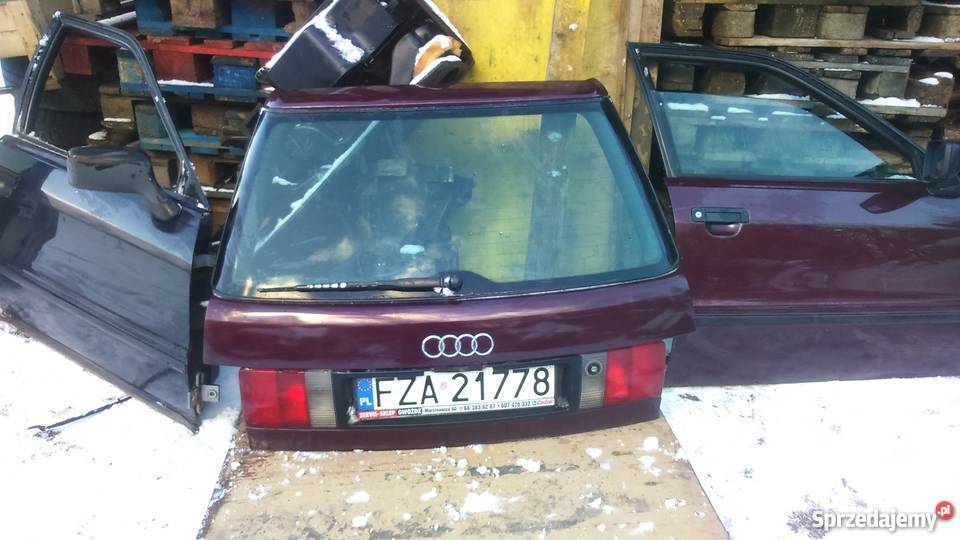 Klapa tył audi 80 B4 kombi lubuskie Jasień