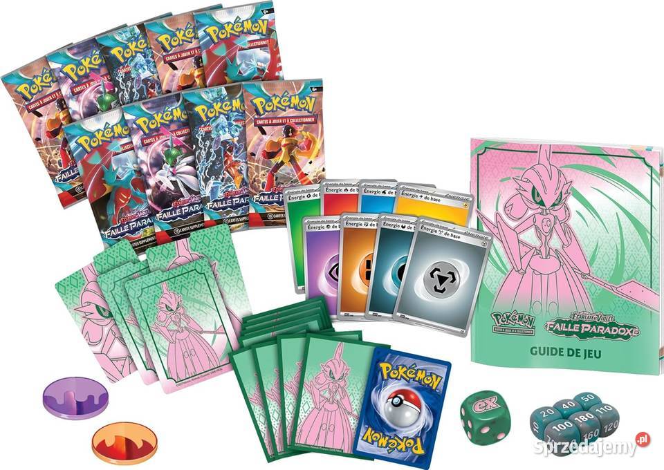 Pokemon Box Dresseur Elite Faille Paradoxe Rzeszów sprzedam