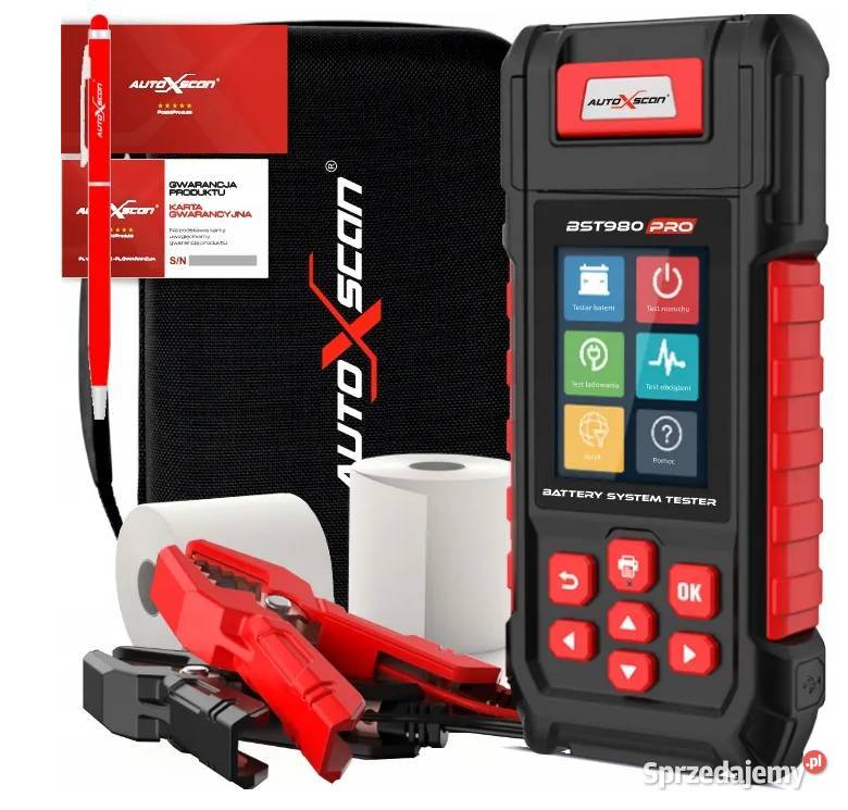 AUTOXSCAN BST980 PRO Tester akumulatorów JPolski Gorzów Wielkopolski sprzedam