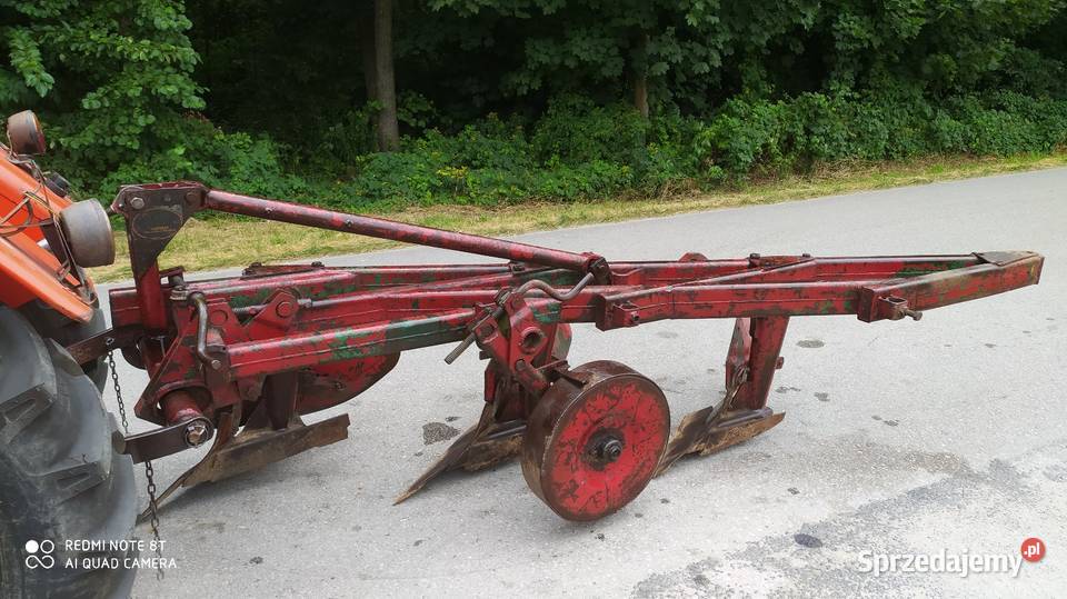 Pług 4skibowy Oryginał Grudziądz duży 4x40 ładny Pługi Dąbrowa Tarnowska