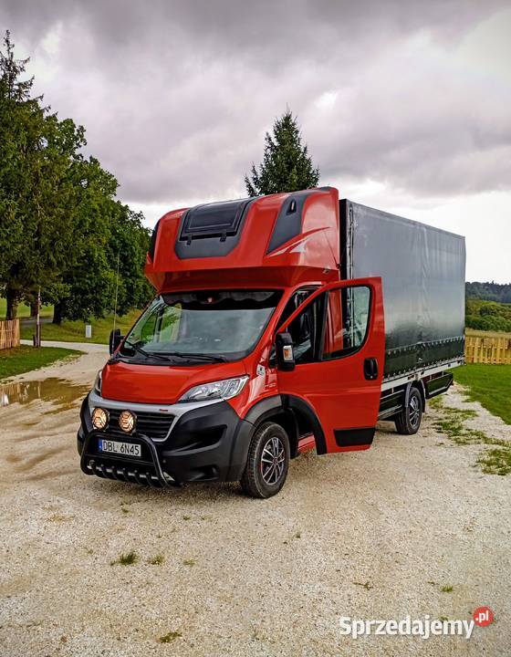Fiat Ducato plandeka 10 ep zadbany 177KM dolnośląskie Ząbkowice Śląskie
