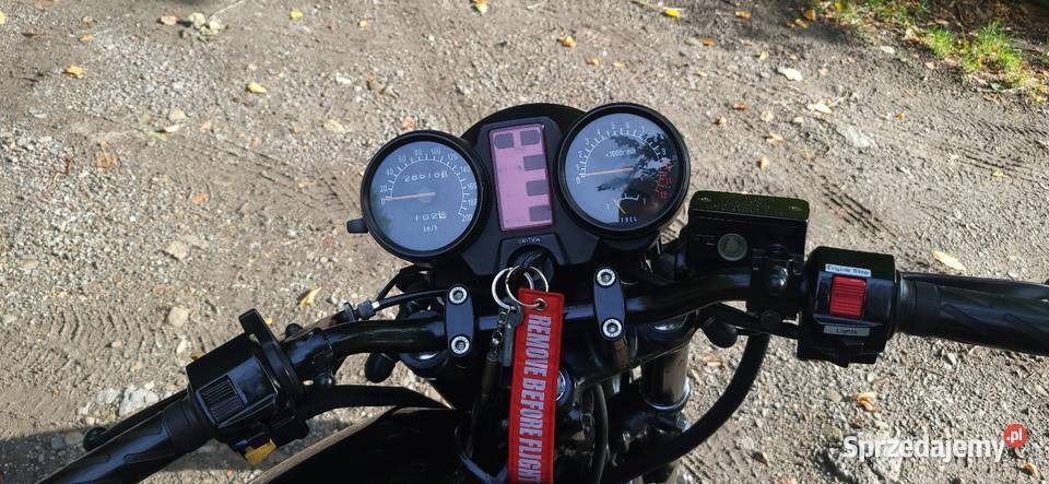 Suzuki GS 450S A2nowe opony custom Cafe racer Międzybrodzie Żywieckie