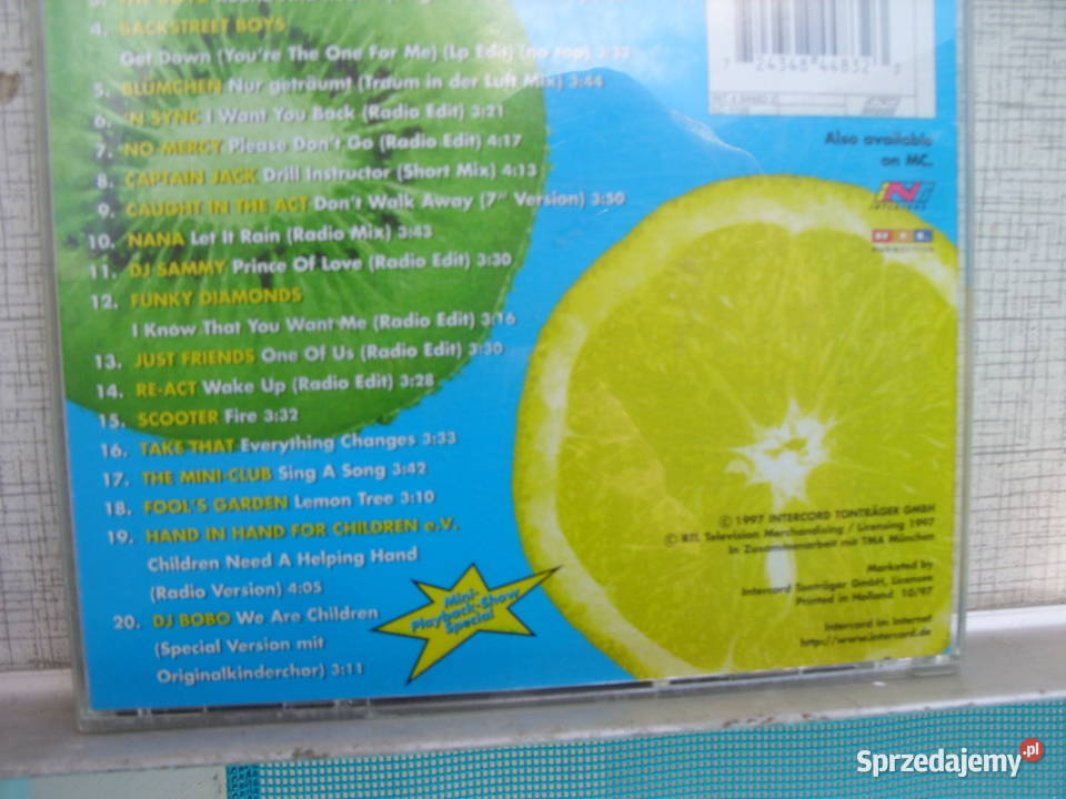 DANCE CD MINI PLAYBACK DANCE SHOW VOL3 Wołów