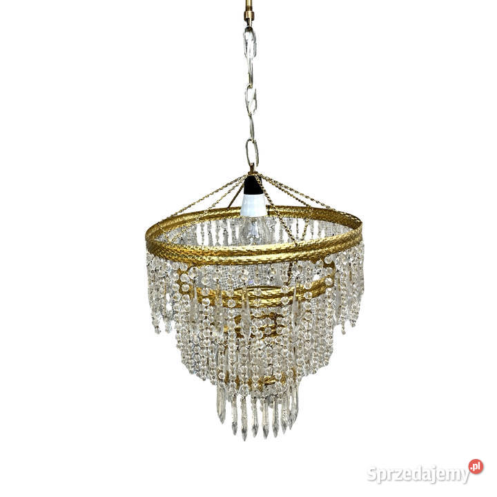 Żyrandol kryształowy eleznobrodsk Sklo Warszawa sprzedam