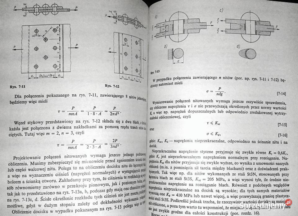 Wytrzymałość materiałów tom 1 i 2 Przemysław twarda lubelskie Chełm