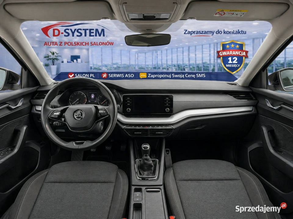 koda Octavia 2022 Salon Polska 1Właściciel ledy czarny Octavia podlaskie Białystok