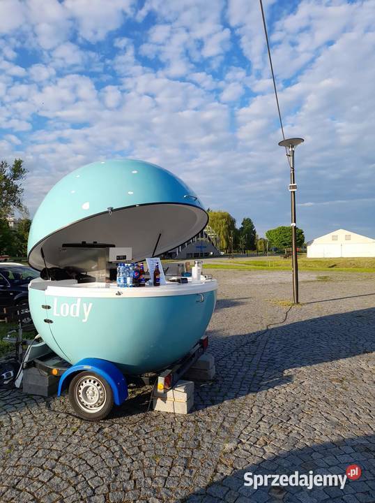 Przyczepa gastronomiczna Lodziarnia Kula Neptun Gastronomiczne Sandomierz