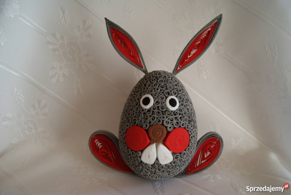 Zajączki wielkanocnequilling Przeciszów