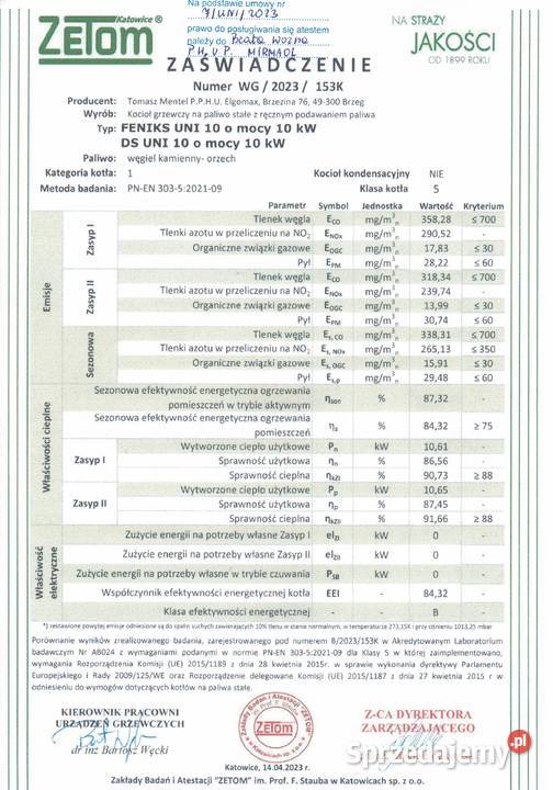 kociol 10kw piec na 110m2 kotly z blachy 6mm Pleszew