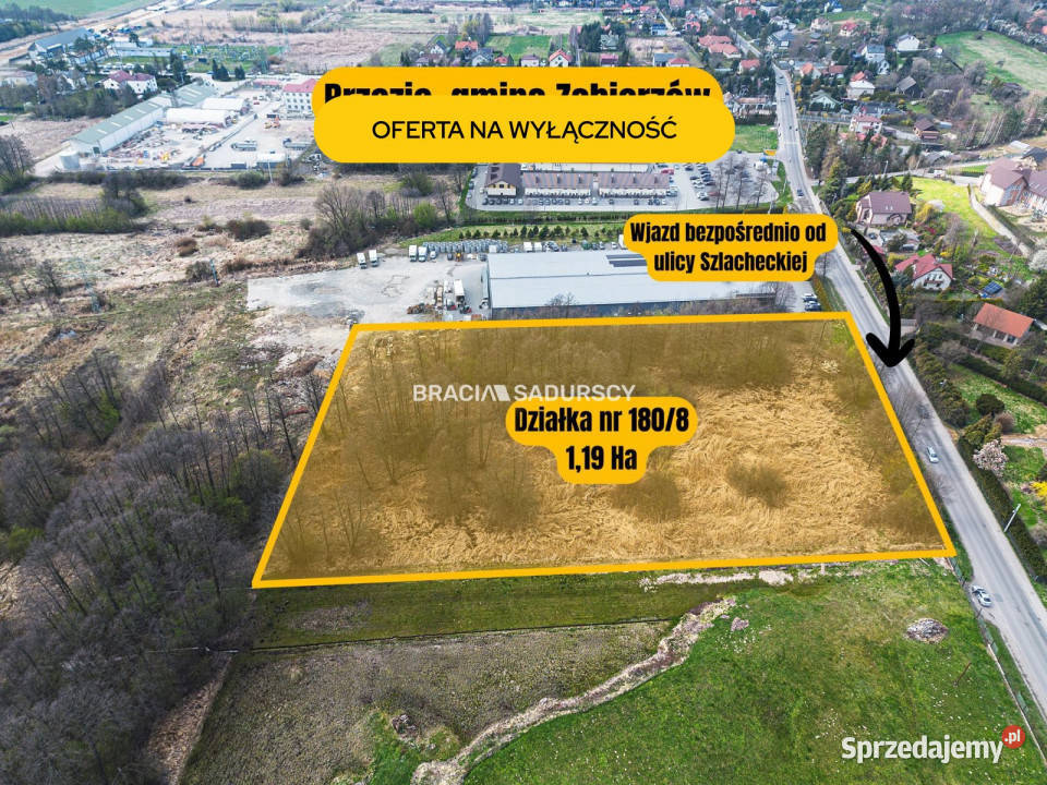 Działka Brzezie 11900m2 sprzedam
