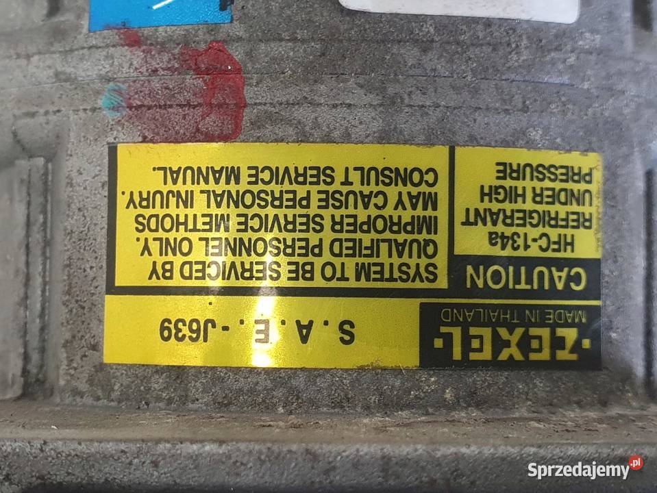 SPRĘŻARKA KLIMATYZACJI Volvo S40 V40 18 16V Motoryzacja lubelskie Chełm sprzedam