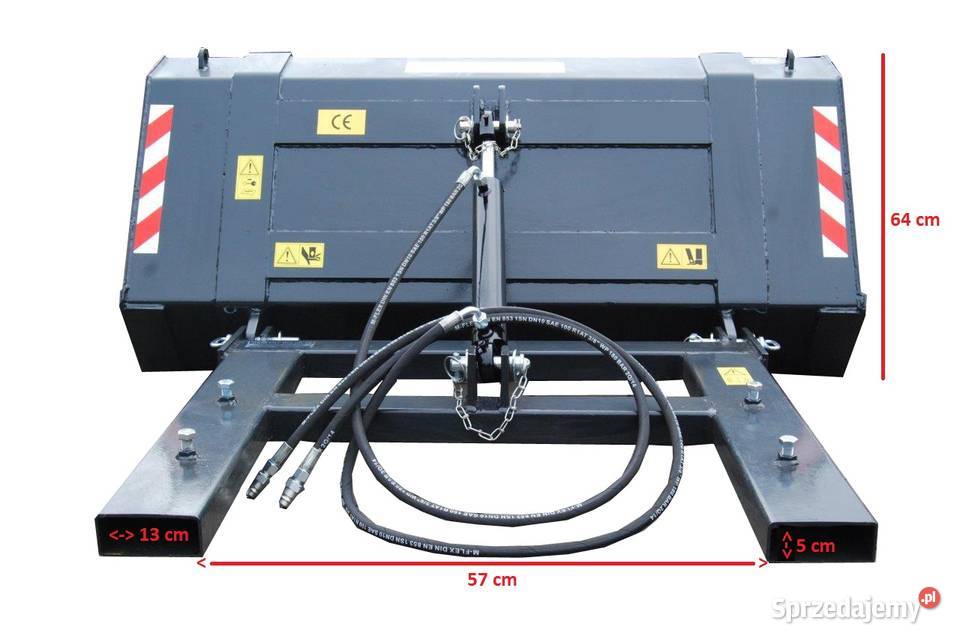Szufla hydrauliczna 1800x700x640 mm Pozostałe Bytom