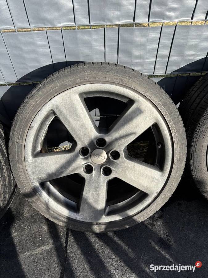 Alufelgi Ronal rs6 5x112 plus opony Miastko