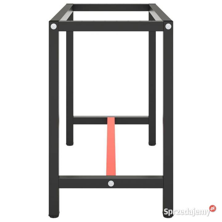 vidaXL Rama do stołu roboczego czerwonoczarna Pozostałe Warszawa sprzedam
