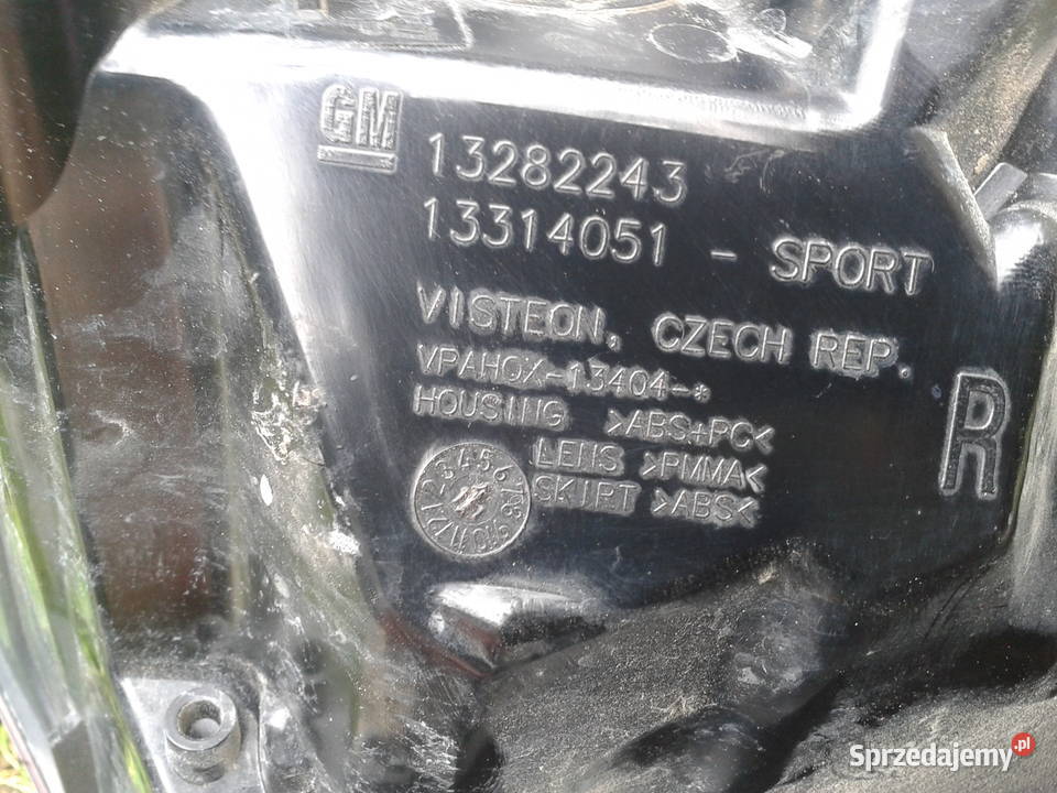 LAMPA TYŁ LEWA PRAWA OPEL ASTRA J IV KOMBI lampy tylne Chełm sprzedam