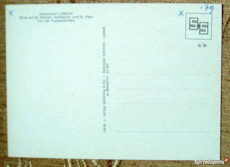 LUBEKA WIDOK NA BRAMĘ HOLSZTYŃSKĄ Piszczac