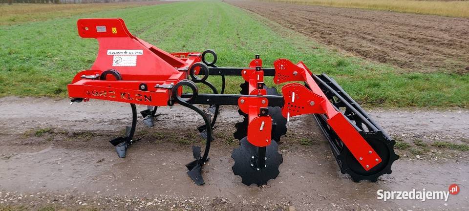 Agregat ścierniskowy Gruber na ślimaku Agroklon