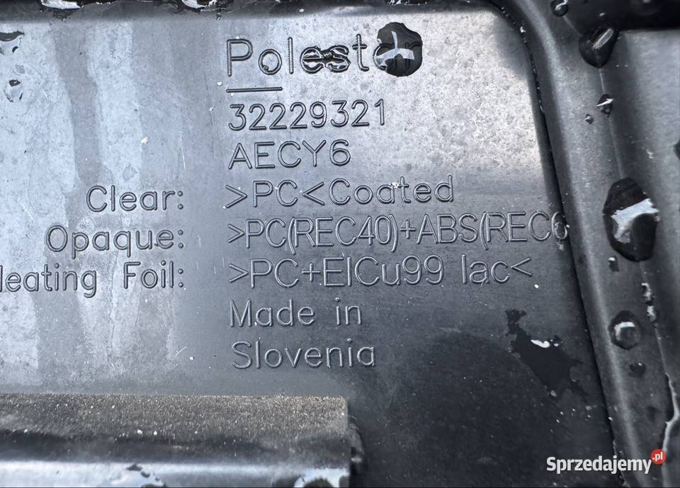 Grill atrapa chłodnicy zderzaka przód Polestar 3 Atrapy Międzychód
