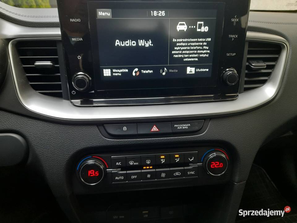 Kia Ceed 10 Salon Polska na gwarancji Serwis w bluetooth Cee'd wielkopolskie Palędzie