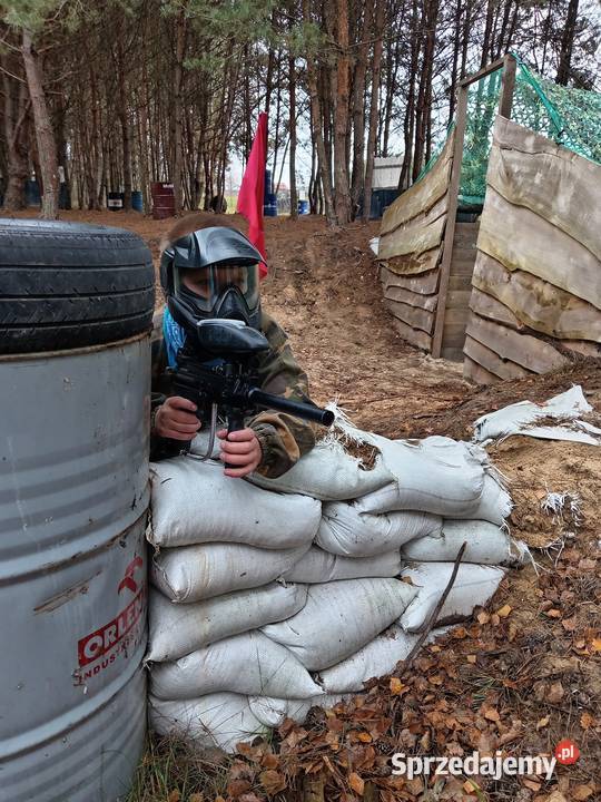 Paintball dzieci dorosłych urodziny kawalerski Pozostałe łódzkie Podstoła