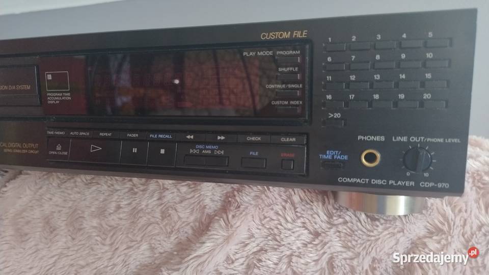 Odtwarzacz CD Sony cdp 970 Trzebuska