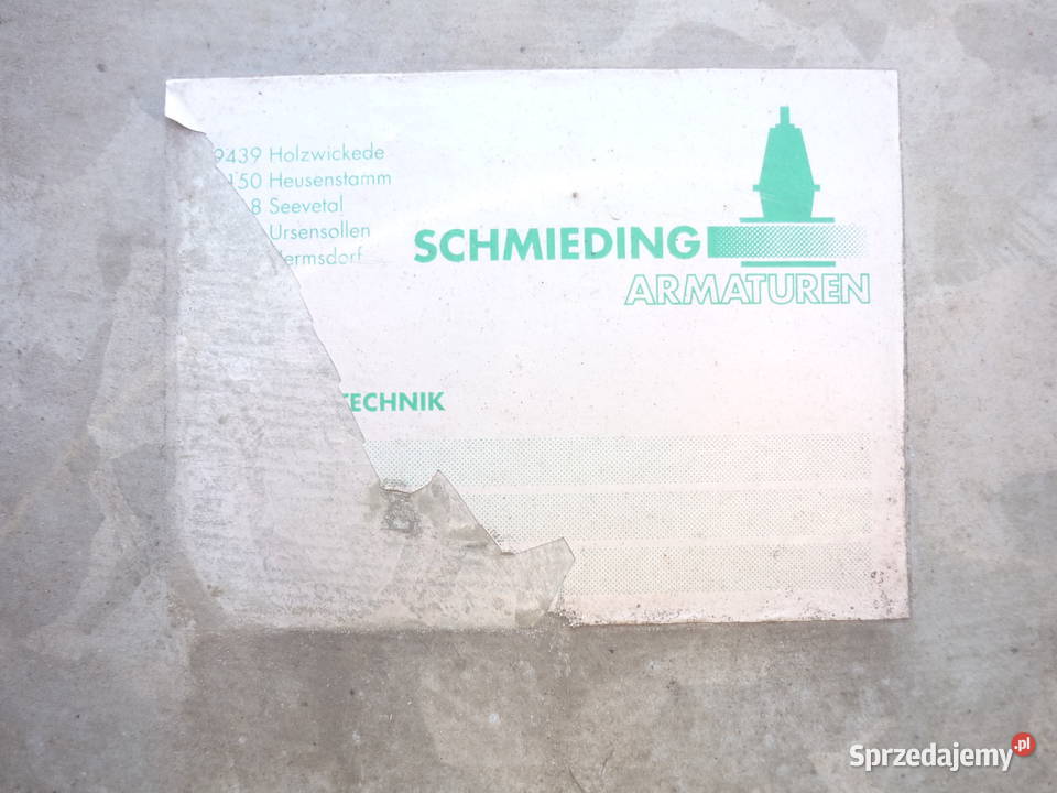 Klapa zwrotna wylewowa DN 1000 Schmieding mazowieckie Piaseczno sprzedam