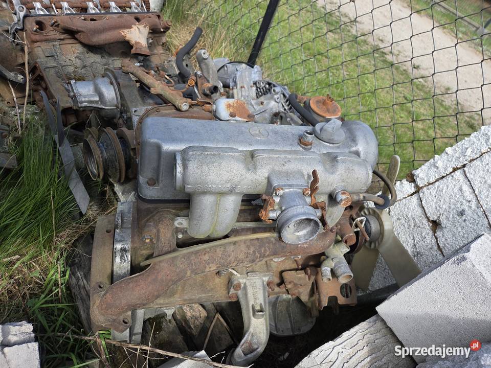 Mercedes 123 200d silniki skrzynie dyry i inne Silniki kompletne mazowieckie Sierpc