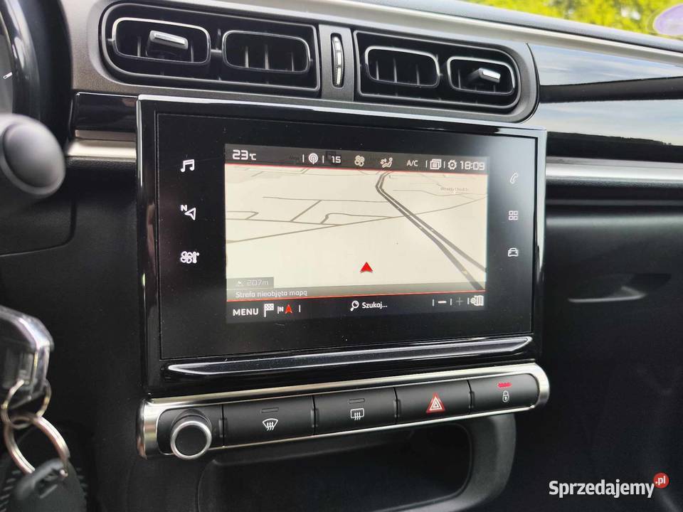 Citron C3 12 Benzyna Navi Android Auto Świetny Lublin