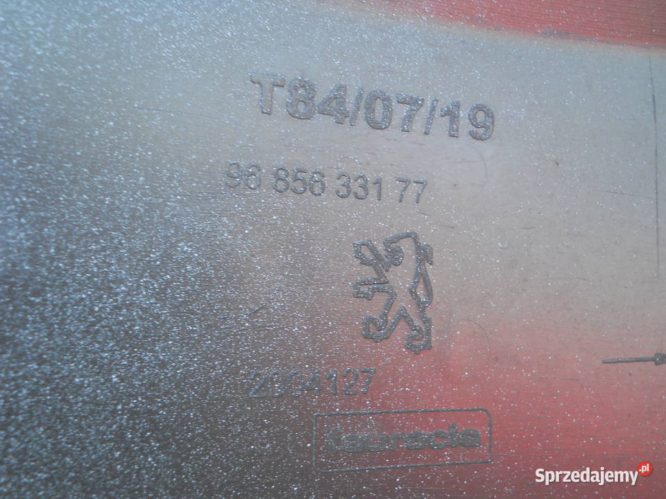 PEUGEOT 3008 ZDERZAK TYLNY osobowe Siechnice