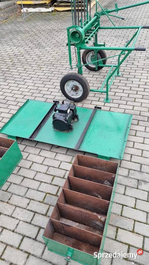 Pustaczarka S82 wózek forma bloczki stół KARKON opolskie Ligota Turawska sprzedam
