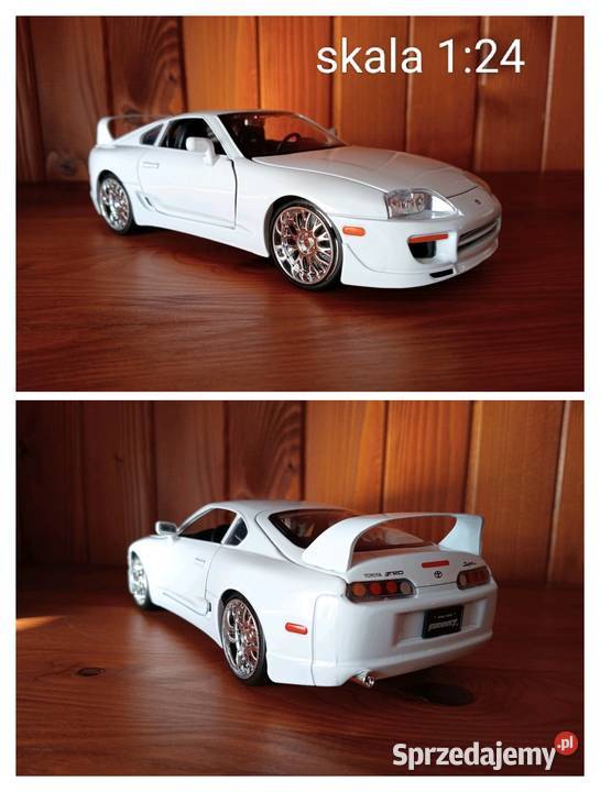 Toyota Supra Fast Furious skala 124 śląskie Jaworzno