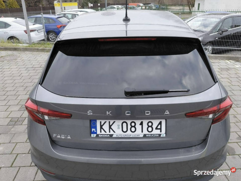 koda Fabia 10 TSI Style DSG IV 2021 bluetooth Fabia Tychy sprzedam
