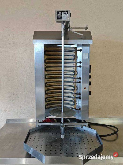 Potis E2S opiekacz do kebaba 400V 6kW 30 Góra