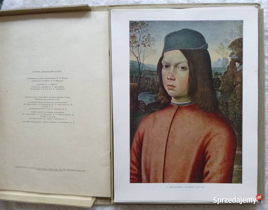 Album obrazów Galerii Drezdeńskiej rosyjsku Warszawa